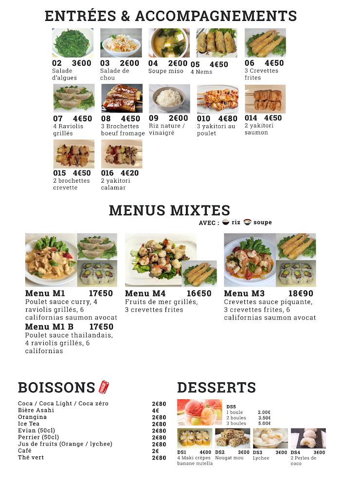 Sushi Corene - Menu Image 3